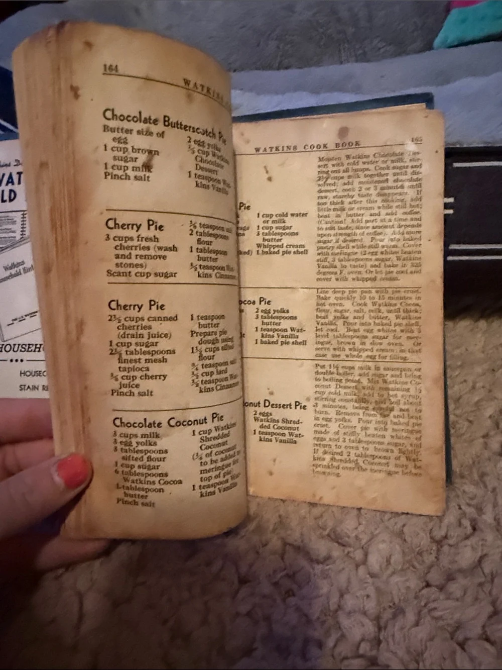 VINTAGE Watkins Cookbook J R Watkins Co RARE Collectible 1943 WINONA, MINN